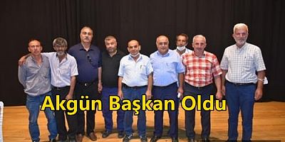 Boyabat Merkez ve Köy Muhtarları Başkanlığına Yakup Akgün seçildi.
