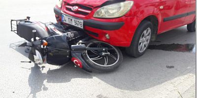 Saraydüzü-Durağan Kavşağında Kaza: 1 Yaralı