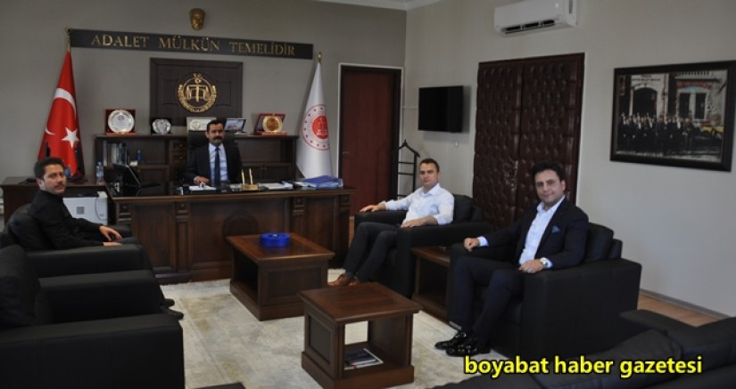 Cumhuriyet  Başsavcısı Habibullah Keser Boyabat'ta  Görevine Başladı