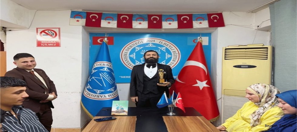 Akif Manaf’a “Eğitim ve Barış Ödülü