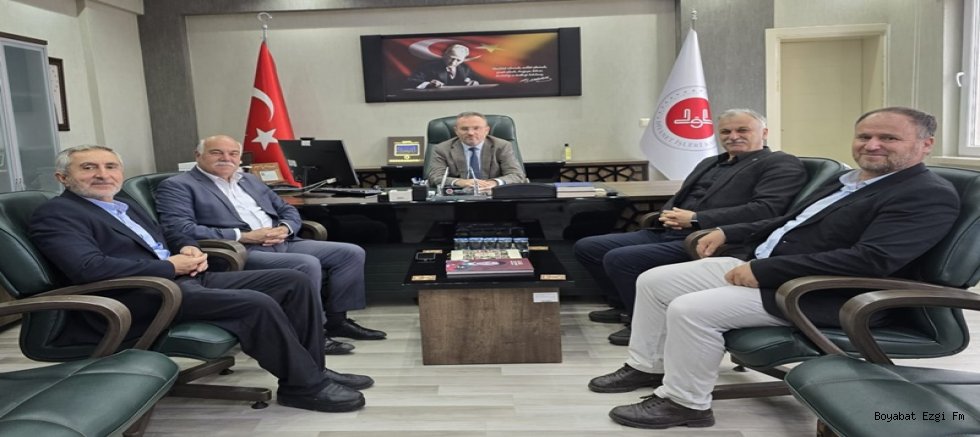 Atilla Tezin ve Hakan Şimşek’ten İl Müftüsü Paşa Bektaş’a Ziyaret