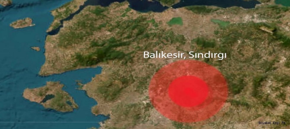 Balıkesir’de Korkutan Sarsıntı Çevre İlçelerde Hissedildi