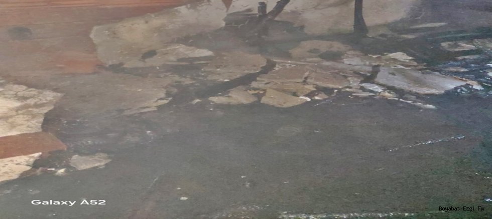 Boyabat Camikebir Mahallesi’nde Korkutan Yangın! 