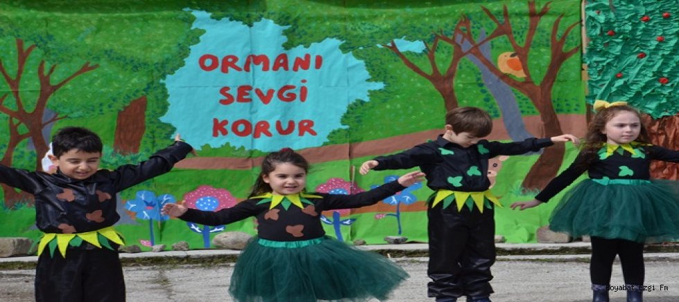 Boyabat Çattepe Köyü'nde Orman Haftası  Etkinlikleri Yapıldı