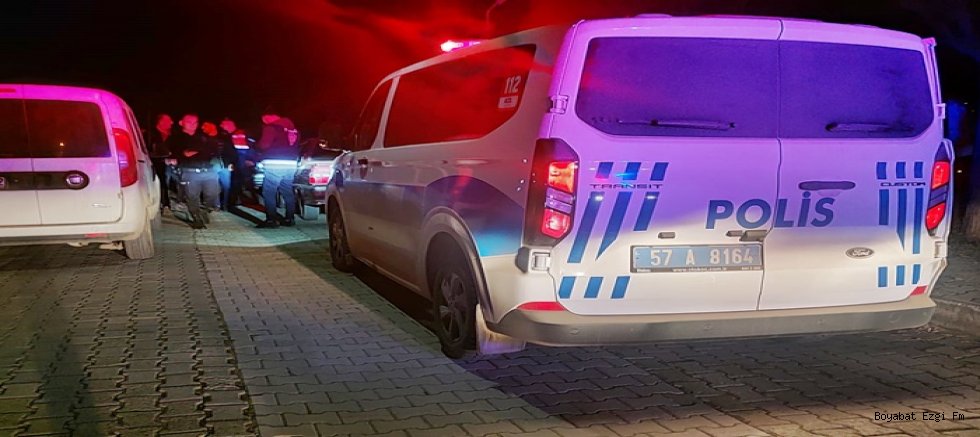 Boyabat Genelinde Polis ve Jandarma  Denetim