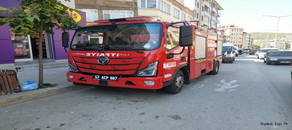 Boyabat İtfaiyesi Dörtyol Merkez'de Hazır Kıta: Pazartesi Trafiğine Özel Önlem