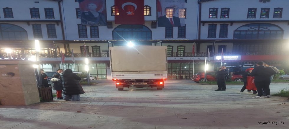 Boyabat’ta 29 Ekim Fener Alayı Olumsuz Hava Koşulları Nedeniyle İptal Edildi