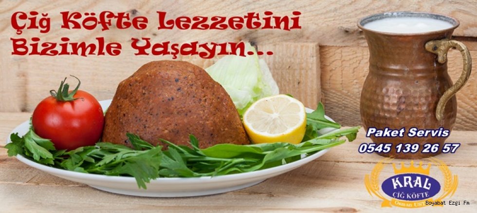 Boyabat’ta Çiğ Köfte Gözleme ve Pilav Üstü Tavuk 'ta  Lezzetin Yeni Adresi Kral Çiğ Köfte