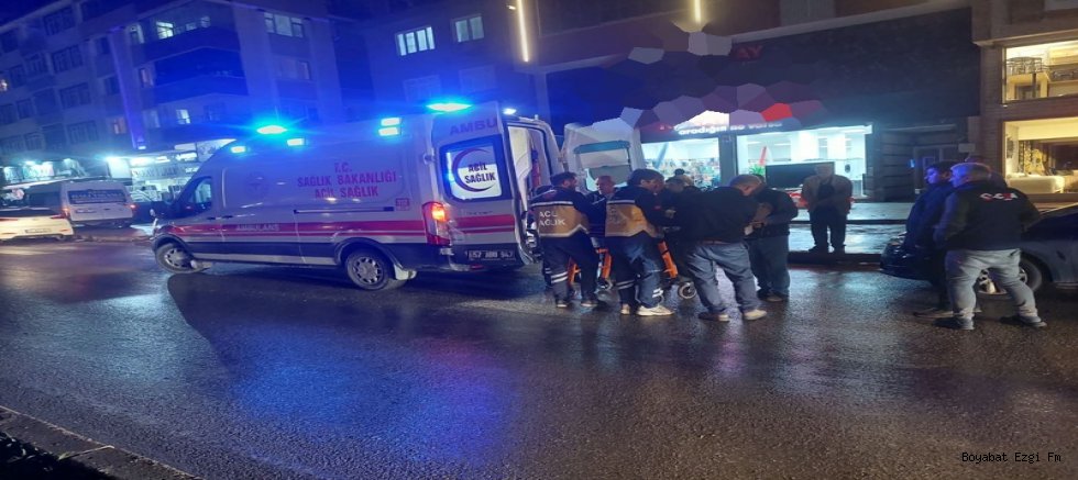 Boyabat’ta Kayan Motosiklet Devrildi: Sürücü Yaralandı