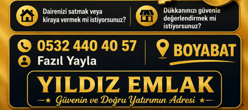  Boyabat’ta Kiralık Daire ve İş Yeri Aramanın En Güvenilir Yolu
