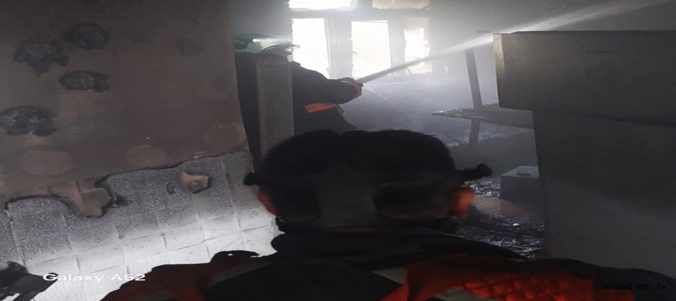 Boyabat’ta Korkutan Konut Yangını: Ekipler Zamanla Yarıştı
