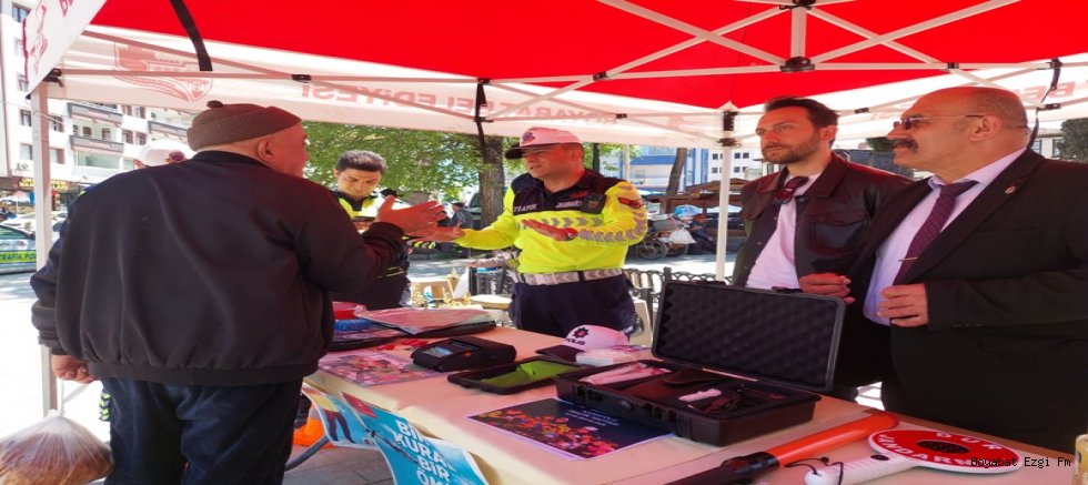 Boyabat'ta Trafik Haftası Emniyet ve Jandarma'dan Ortak Eğitim Seferberliği