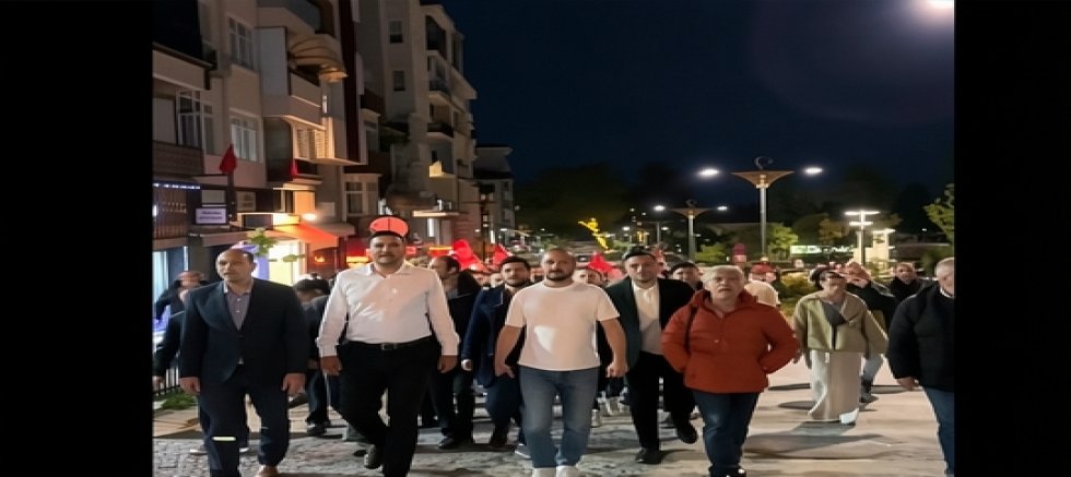 CHP Sinop Örgütünden Demokrasi Yürüyüşü ve Basın Açıklaması