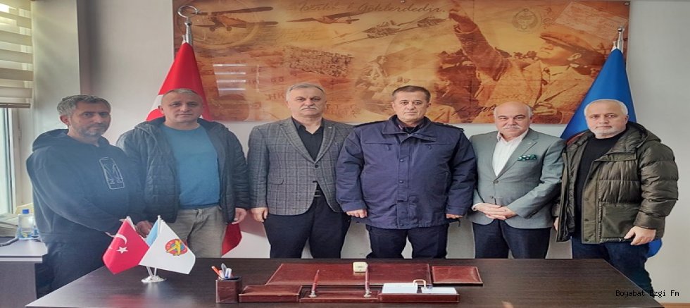 Hakan Başaklıgil THK Sinop Şube Yönetimiyle Bir Araya Geldi