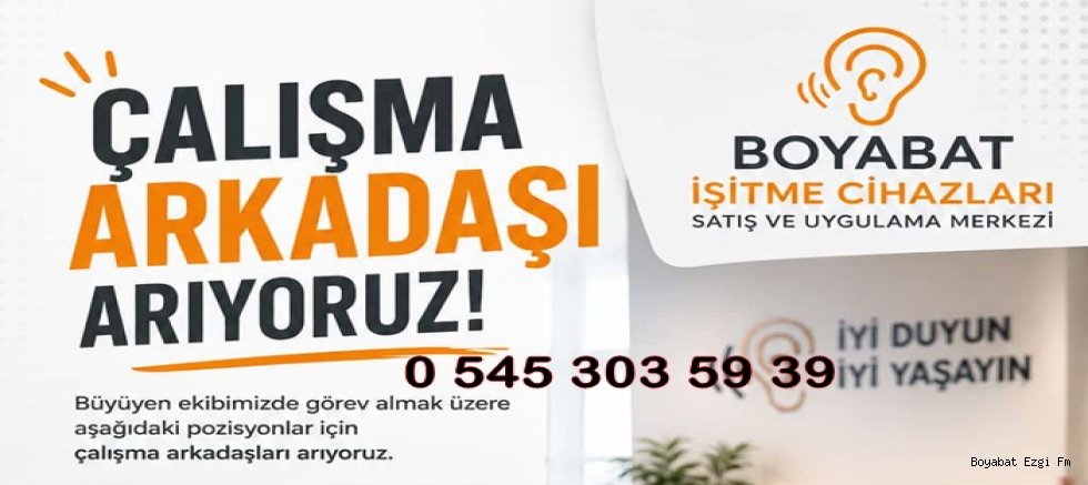 İş Arayanlara Müjde: Boyabat İşitme Cihazları Ekibini Büyütüyor!