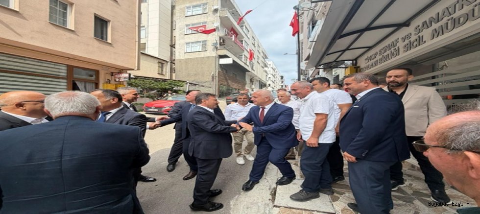 Mehmet Yiğiner’den Satı Gürel’e Ziyaret: TESK Seçimleri Öncesi Destek Mesajı