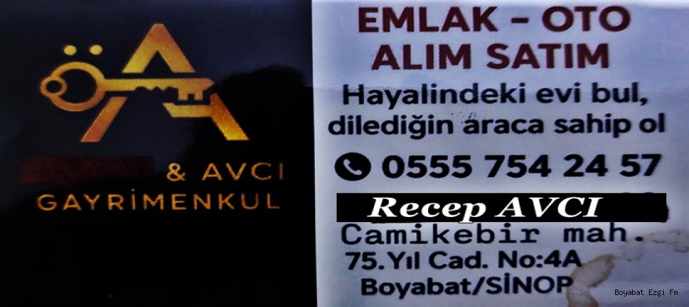 Oto Alım Satım ve Emlakta Boyabat’ın Güvenilir İsmi