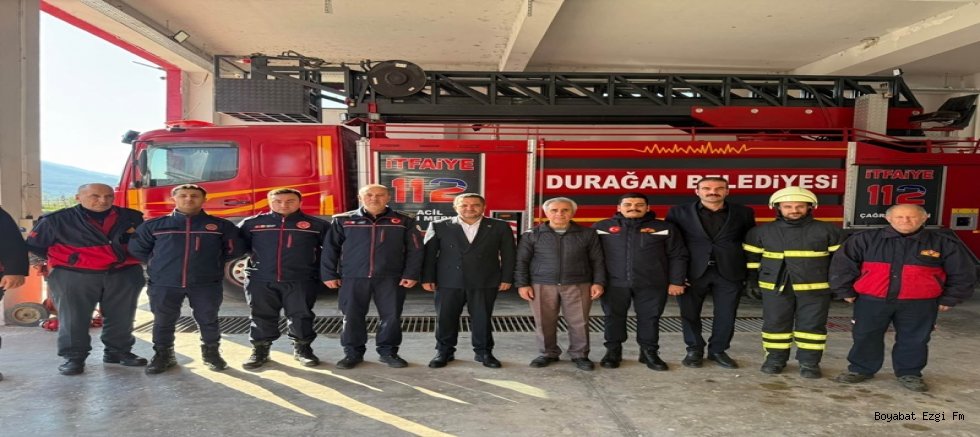 Samsun ve Durağan İtfaiyesinden Ortak Eğitim! Müdahale Kapasitesi En Üst Seviyede