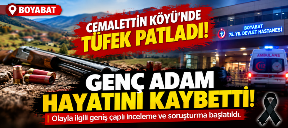 Sinop Boyabat'ta Silah Kazası: Samet S. Hastanede Yaşam Savaşını Kaybetti