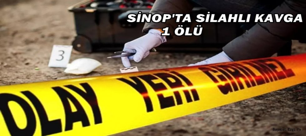Sinop Merkezde Silah Sesleri: Bir Kişi Hayatını Kaybetti