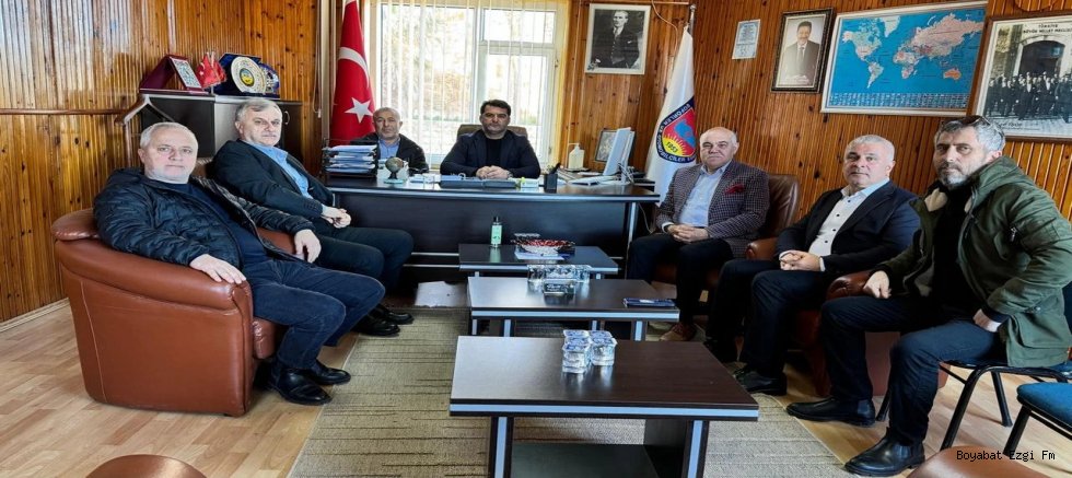 Sinop THK’dan Şoförler Odası Başkanı Özçelik’e Ziyaret