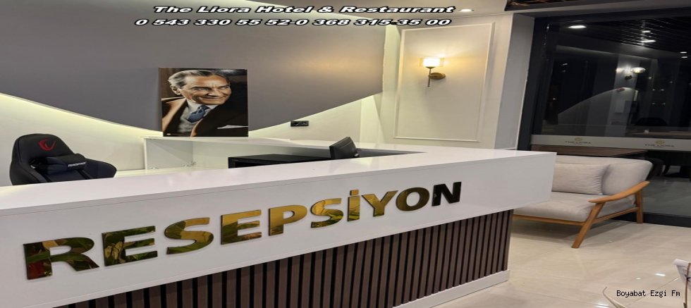 The Liora Hotel & Restaurant Boyabat’ın Yeni Gözdesi Oldu