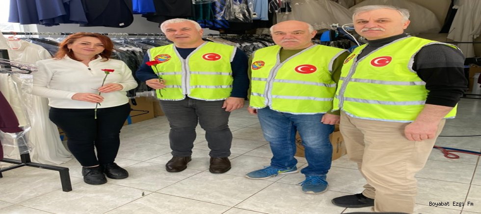 THK'dan  Kadın Esnafa 8 Mart Ziyareti