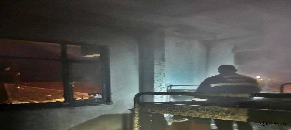 Tuğla Fabrikasında Yangın: Bekçi Odası Kullanılamaz Hale Geldi