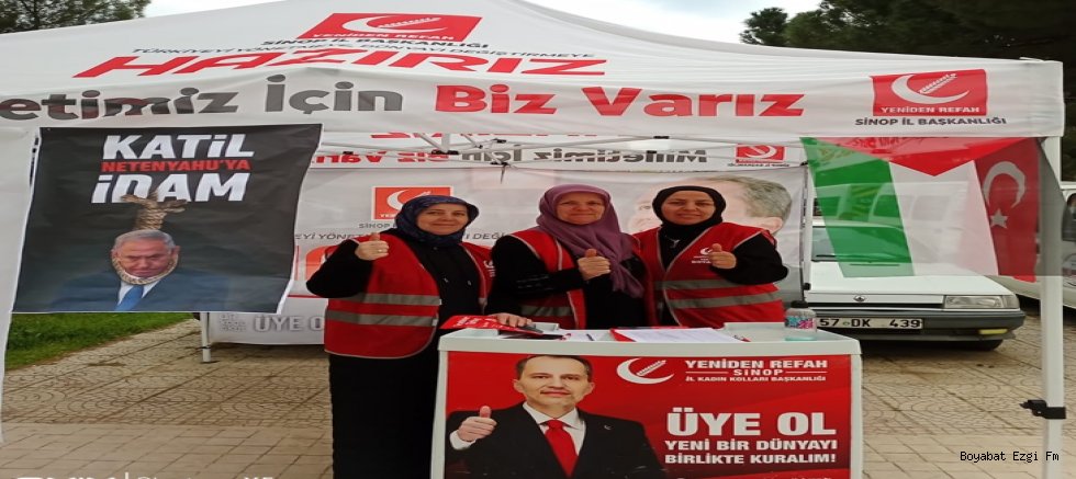 Yeniden Refah Partisinden Tüm Türkiye'de İmza Seferberliği