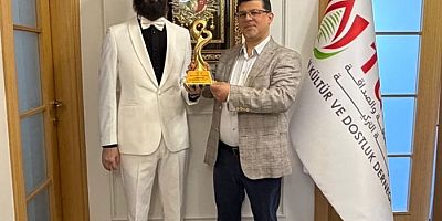 Akif Manaf “Lübnan-Türkiye Dostluk ve Barış Ödülü” ile Onurlandırıldı