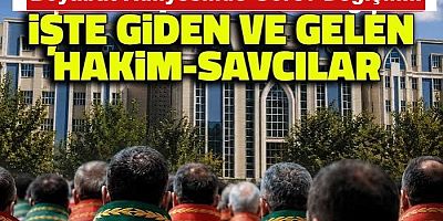 Boyabat  Adliyesinde Hakim ve Savcıların Yeni Görev Yerleri Belli Oldu