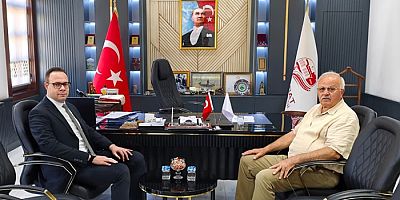 Boyabat Belediye Başkanı Hasan Kara'dan Cumhuriyet Başsavcısı Yunus Güven'e Ziyaret