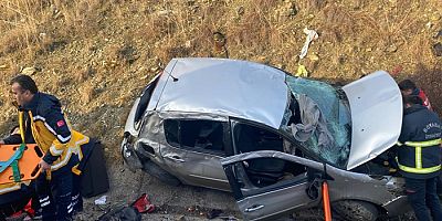 Boyabat Doğuca Köyü Mevkiinde Trafik Kazası: 5 Yaralı