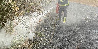 Boyabat Kalesinde Yangın Son Dakika