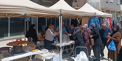 Boyabat'ta Birlik ve Beraberlik Sofrası: Aşure İkramı Büyük Beğeni Topladı