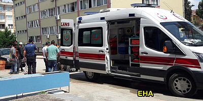 Boyabat'ta İnşaattan Düşen İşçi Korkuttu