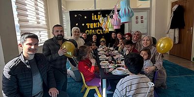 Boyabat'ta Minik Yüreklerin Büyük Ramazan Sevinci