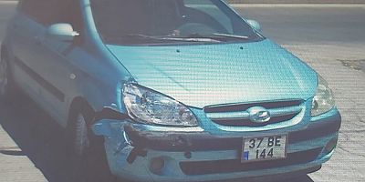 Boyabat'ta Yangına Giden İtfaiye Aracına Otomobil Çarptı!