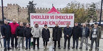 CHP’den Emekli Nöbetine Sinop’ta Çadır Eylemi