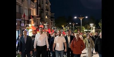 CHP Sinop Örgütünden Demokrasi Yürüyüşü ve Basın Açıklaması