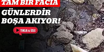 Çukurbağ Mezarlığı’nda Günlerdir Akan Su Tepki Çekiyor