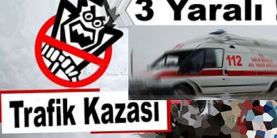 Durağan Boyabat Arasında Trafik Kazası 3 Yaralı