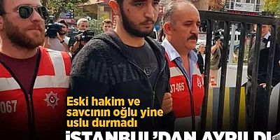 Eski hakim ve savcının oğlu yine uslu durmadı