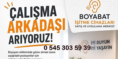 İş Arayanlara Müjde: Boyabat İşitme Cihazları Ekibini Büyütüyor!