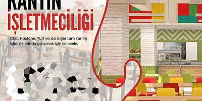  KANTİN İŞLETMECİLİĞİ KURSU KAYITLARI BAŞLADI!