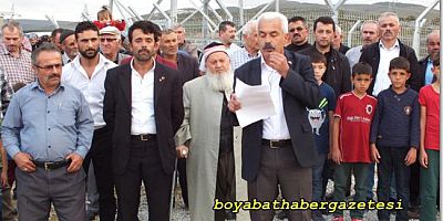 M. Fevzi Erdoğan ve Esentepe Mahalle Sakinleri; ”Mahalle İçerisine Baz İstasyonu İstemiyoruz.”