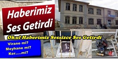 Okul Haberimiz Sessizce Ses Getirdi