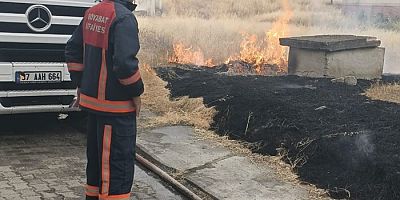  Otlar Boyabat İtfaiyesi Tarafından Kontrollü  Olarak İmha Edildi