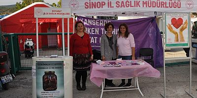 Panayır Alanında Meme Kanseri Farkındalığı