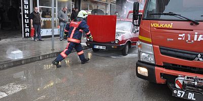 Saniyeler Kurtardı: Boyabat’ta Esnaf Alevlere Geçit V